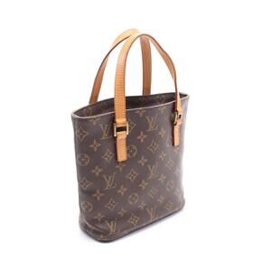 Louis Vuitton Vavin Monogram Handbag Canvas Leather Brown
